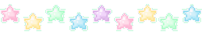 gif of pastel rainbow stars alternating up and down. here is the link to the creator:https://www.deviantart.com/miemie-chan3/art/Kawaii-Pastel-Star-Divider-265823912