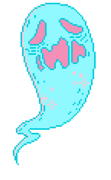 pastel ghost gif